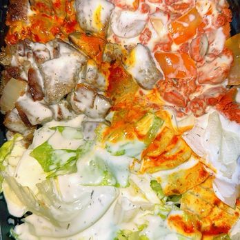 Shah’s Halal Food - IG: Taste_Bbuddz Combo Platter - Halal Near Me - Queens, New York