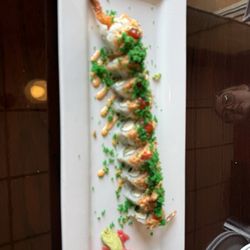 Three Samurai Japanese Restaurant - Scorpion Roll no avocado