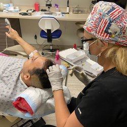 Hair 4 Life Medical - PRP before hair transplant surgery!