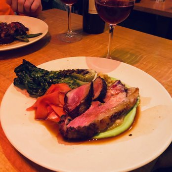 Artusi - Leg of lamb with grilled gem lettuce. - Italian Near Me - London, XGL