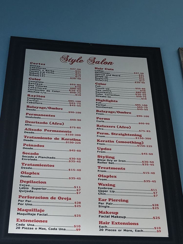 STYLE SALON Updated July 2024 17 Photos & 13 Reviews 9115 Riggs