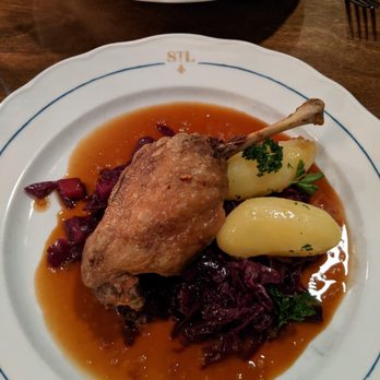 St Lawrence Restaurant - Duck leg confit - French Near Me - Vancouver, British Columbia St Lawrence Restaurant - Duck leg confit - French Near Me - Vancouver, British Columbia