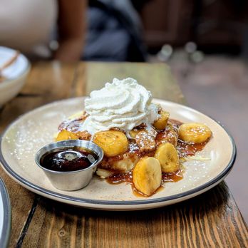 The Crabapple Cafe - Banoffee Pancake (we asked for only 1 pancake) - the holy grail of pancakes, undeniably special! IG - @bilalandjesseatfood - Breakfast & Brunch Near Me - Squamish, British Columbia The Crabapple Cafe - Banoffee Pancake (we asked for only 1 pancake) - the holy grail of pancakes, undeniably special! IG - @bilalandjesseatfood - Breakfast & Brunch Near Me - Squamish, British Columbia