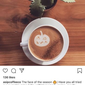 Asip Coffee Roasters - Super cute seasonal decoration - Coffee Roasteries Near Me - Merced, California