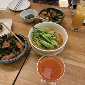 Pine & Crane DTLA - Panfried Pork Buns 生煎包 Chive and Egg Pockets 韭菜盒子 - Taiwanese Near Me - Los Angeles, California