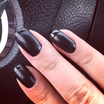 Day Nails & Spa - Love my black matte French shellac. Thanks Tina! - Nail Salons Near Me - Seattle, Washington
