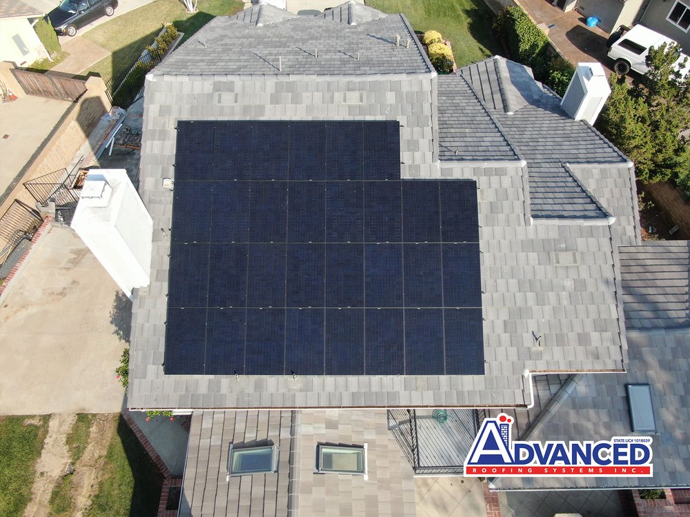 Slide of Advanced Roofing Systems