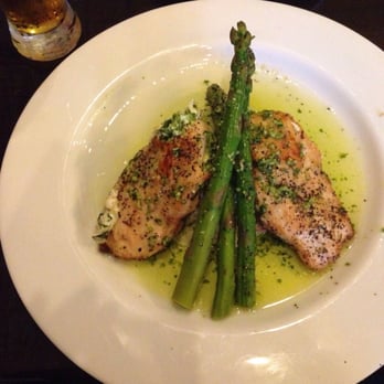 Golden Leaf Bistro - The stuffed chicken breast - delicious!! - Bars Near Me - Danville, Virginia