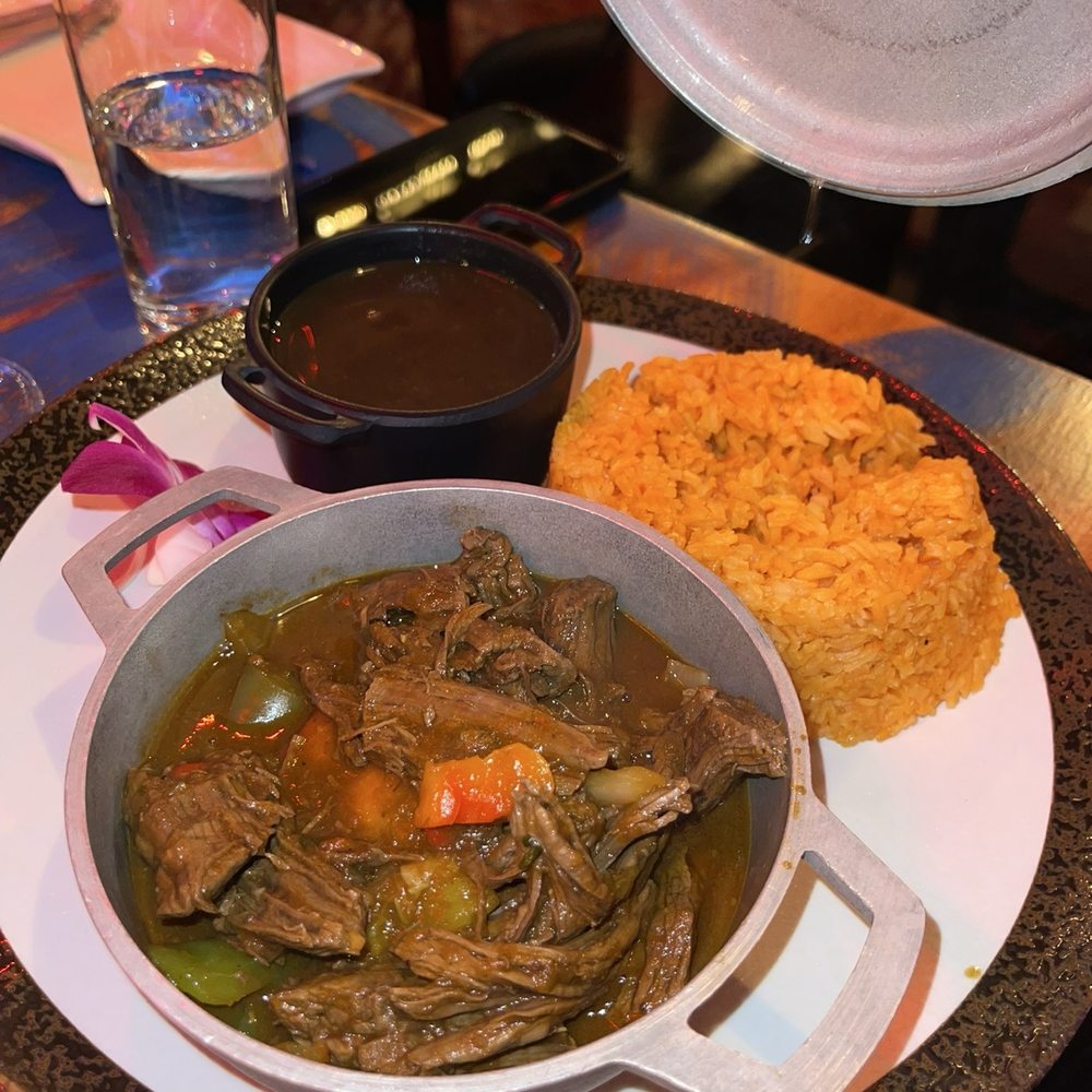 Donjito - Ropa Vieja with rice and beans - Latin American Near Me - Mamaroneck, New York