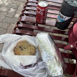 Metro Cafe - Chocolate cookie Coke Philly cheesesteak