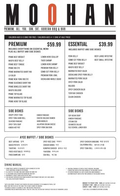 Menu photo 8 Moohan Korean BBQ Los Angeles, CA