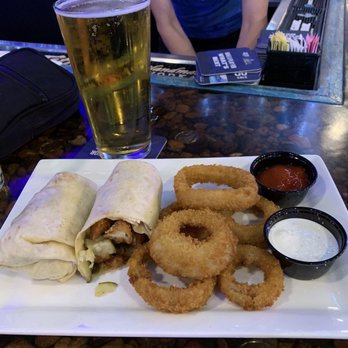 Lakeside Bar & Grill - Nashville Hot Chicken Wrap. Noticeably smaller than past wraps I've had here but tasty. - New American Near Me - Peoria, Arizona