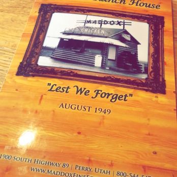 Maddox Ranch House - Steakhouses Near Me - Perry, Utah