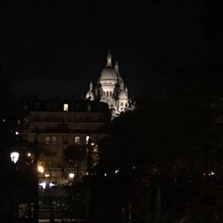 Square d'Anvers - View of Sacré-Cœur Basilica from an entrance to park. However the park closes near sunset.