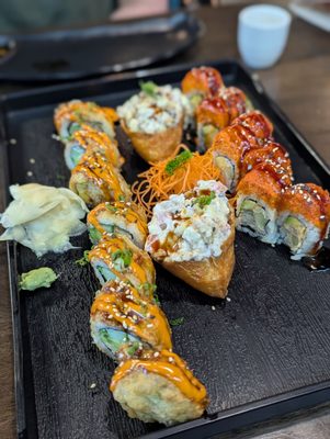 Daikon Vegan Sushi by null