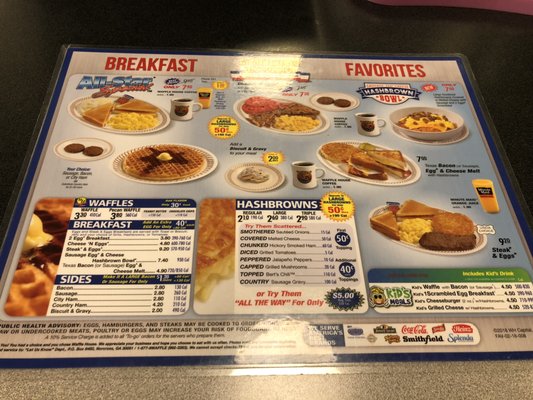 Menu photo 1 Waffle House - Franklin Franklin, KY Menu photo 1 Waffle House - Franklin Franklin, KY