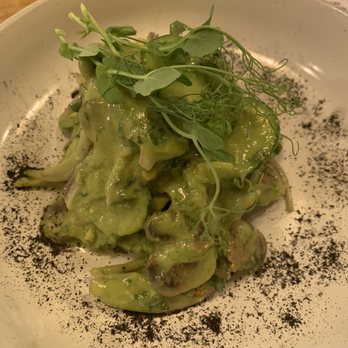 Inspiración 9 - Avocado aguichile - uncooked mushrooms - Vegan Near Me - Tijuana, BCN