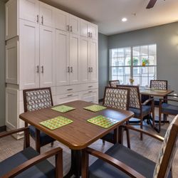 We offer daily activity programming. From crafts, to games, to outings, our residents enjoy something new every day.