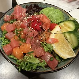 Tuna/salmon poke Tuna/salmon poke