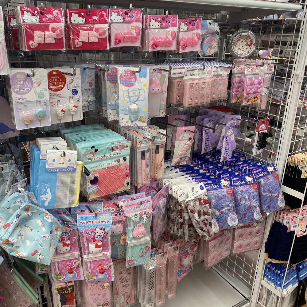 Daiso - Sanrio stuff! Hello kitty, melody, kuromi, cinnamroll, pochacco, twin stars, purin, and more... $1.75! - Discount Store Near Me - Kent, Washington Daiso - Sanrio stuff! Hello kitty, melody, kuromi, cinnamroll, pochacco, twin stars, purin, and more... $1.75! - Discount Store Near Me - Kent, Washington