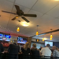 Jamison Pour House - Bar area which is the only place I like to eat