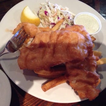 Rugby House Pub - Fish and chips with slaw. Yum yum!!! - Pubs Near Me - Plano, Texas Rugby House Pub - Fish and chips with slaw. Yum yum!!! - Pubs Near Me - Plano, Texas