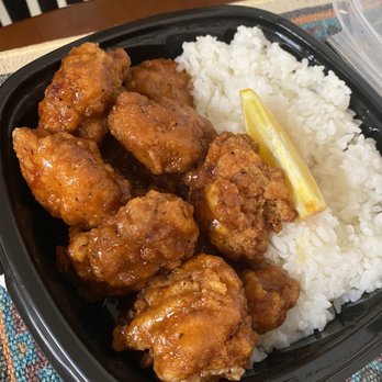 Anthonys Grill - Orange chicken+white rice - Soul Food Near Me - Santa Fe, New Mexico