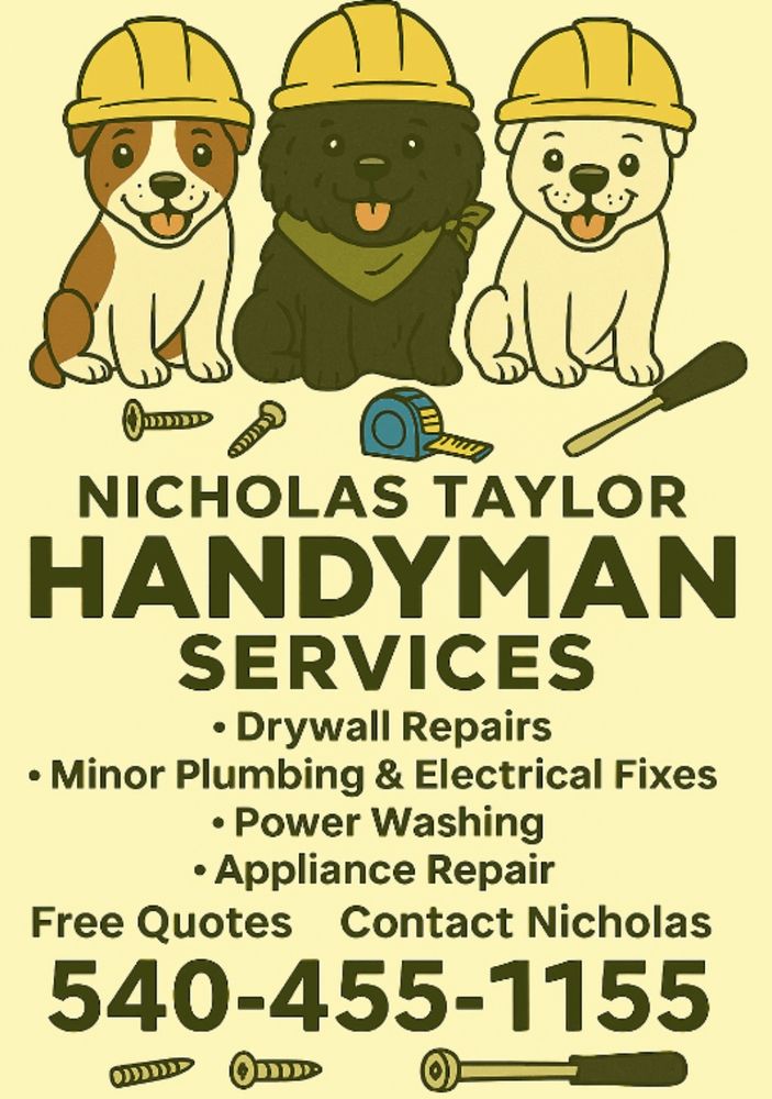 Slide of Nicholas Taylor Handyman Services