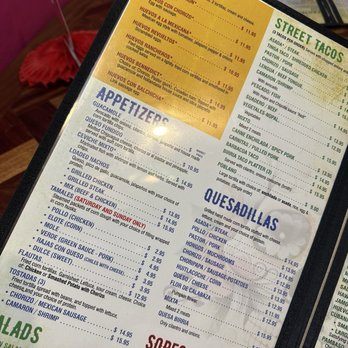 Los Molcajetes Mi Casita - menu. - Mexican Near Me - Washington, DC, District of Columbia