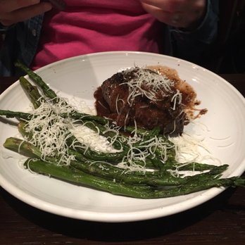 Carrabba's Italian Grill - 6 oz sirloin in Marsala sauce with asparagus - Italian Near Me - Cincinnati, Ohio Carrabba's Italian Grill - 6 oz sirloin in Marsala sauce with asparagus - Italian Near Me - Cincinnati, Ohio