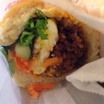 JoJu - Bulgogi banh mi with egg. - Coffee & Tea Near Me - Elmhurst, New York JoJu - Bulgogi banh mi with egg. - Coffee & Tea Near Me - Elmhurst, New York
