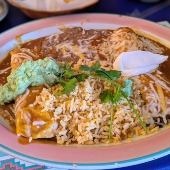 Casa Lupe - Enchiladas Suizas platter - Mexican Near Me - Sunnyvale, California