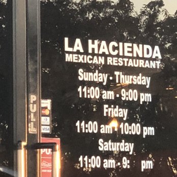 La Hacienda - Hours - Mexican Near Me - Southaven, Mississippi La Hacienda - Hours - Mexican Near Me - Southaven, Mississippi