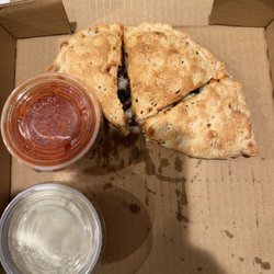 Lost Pizza Company - This is their $10 calazone.