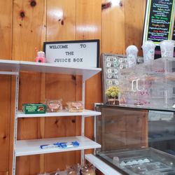 The Juiice Box - A picture of the menu