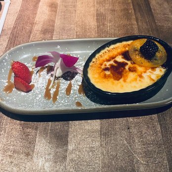 Twelve Kitchen + Cocktails - Crème brûlée - New American Near Me - Tyler, Texas