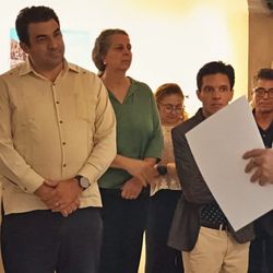 Le Cirque - Noche inaugural de la 8a. Edición de la Jornada de la Cultura Cubana en Le Cirque Galeria presentación de autoridades invitadas. 10/10/2025