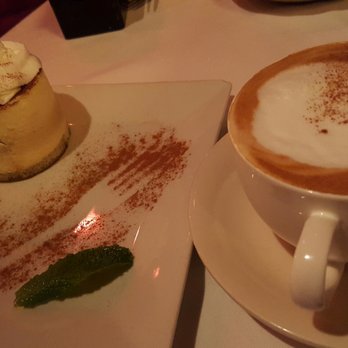 Fresco da Franco - Tiramisu and cappuccino- perfect pair for a misty saturday night. - Italian Near Me - Montclair, New Jersey Fresco da Franco - Tiramisu and cappuccino- perfect pair for a misty saturday night. - Italian Near Me - Montclair, New Jersey