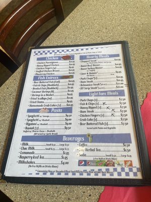Menu photo 2 Blue Bird II Diner Factoryville, PA