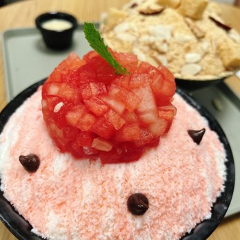 Sul & Beans - Watermelon Bingsu & Injeolmi Bingsu - Desserts Near Me - Irvine, California Sul & Beans - Watermelon Bingsu & Injeolmi Bingsu - Desserts Near Me - Irvine, California