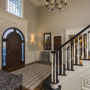 Beret Design Group, Inc - Elegant Morris County Residence- Foyer - Interior Design Near Me - Montclair, New Jersey Beret Design Group, Inc - Elegant Morris County Residence- Foyer - Interior Design Near Me - Montclair, New Jersey