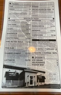 Menu photo 5 Corner Slice Greensboro, NC
