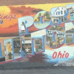 Welcome To Port Clinton Mural