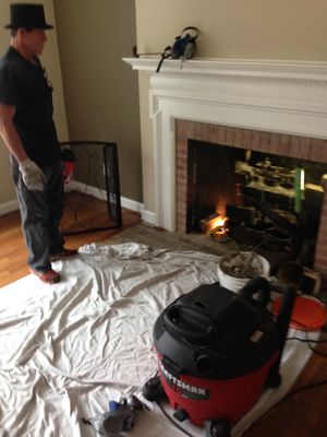$5 off each fireplace with Bookmark on YELP! - Fireplace Cleaning & Inspection
A standard fireplace cleaning includes a visual inspection and removal of the flaky creosote deposits from the entire fireplace system, from top to bottom. Special brushes and vacuums are used for this.
We guarantee no mess. The area in front of the fireplace is covered with heavy-duty drop cloths and our vacuums are equipped with a three-stage HEPA filter to ensure no dust gets out into your home.
At this time, we will also evaluate and provide you with a written report of the condition of your chimney. $5 off each fireplace with Bookmark on YELP! - Fireplace Cleaning & Inspection
A standard fireplace cleaning includes a visual inspection and removal of the flaky creosote deposits from the entire fireplace system, from top to bottom. Special brushes and vacuums are used for this.
We guarantee no mess. The area in front of the fireplace is covered with heavy-duty drop cloths and our vacuums are equipped with a three-stage HEPA filter to ensure no dust gets out into your home.
At this time, we will also evaluate and provide you with a written report of the condition of your chimney.