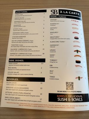 Menu photo 4 Sushi & Bowls Kirkland, WA Menu photo 4 Sushi & Bowls Kirkland, WA