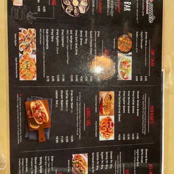 Cajun Crack'n - Menu (as of 10/20/22) - Seafood Near Me - Milpitas, California