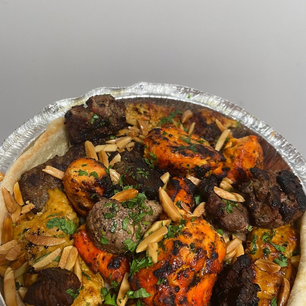Ruzana - 18. Mixed Grilled Platter (comes with rice in a different container) - Kebab Near Me - Brooklyn, New York