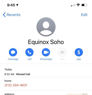 Equinox SoHo by null