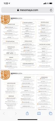Menu photo 5 Meso Maya Comida y Copas Dallas, TX Menu photo 5 Meso Maya Comida y Copas Dallas, TX