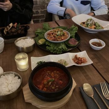 Onggi - Mulhoe Galbi Samgyeobsal Kimchi Jigae - Korean Near Me - Washington, DC, District of Columbia Onggi - Mulhoe Galbi Samgyeobsal Kimchi Jigae - Korean Near Me - Washington, DC, District of Columbia